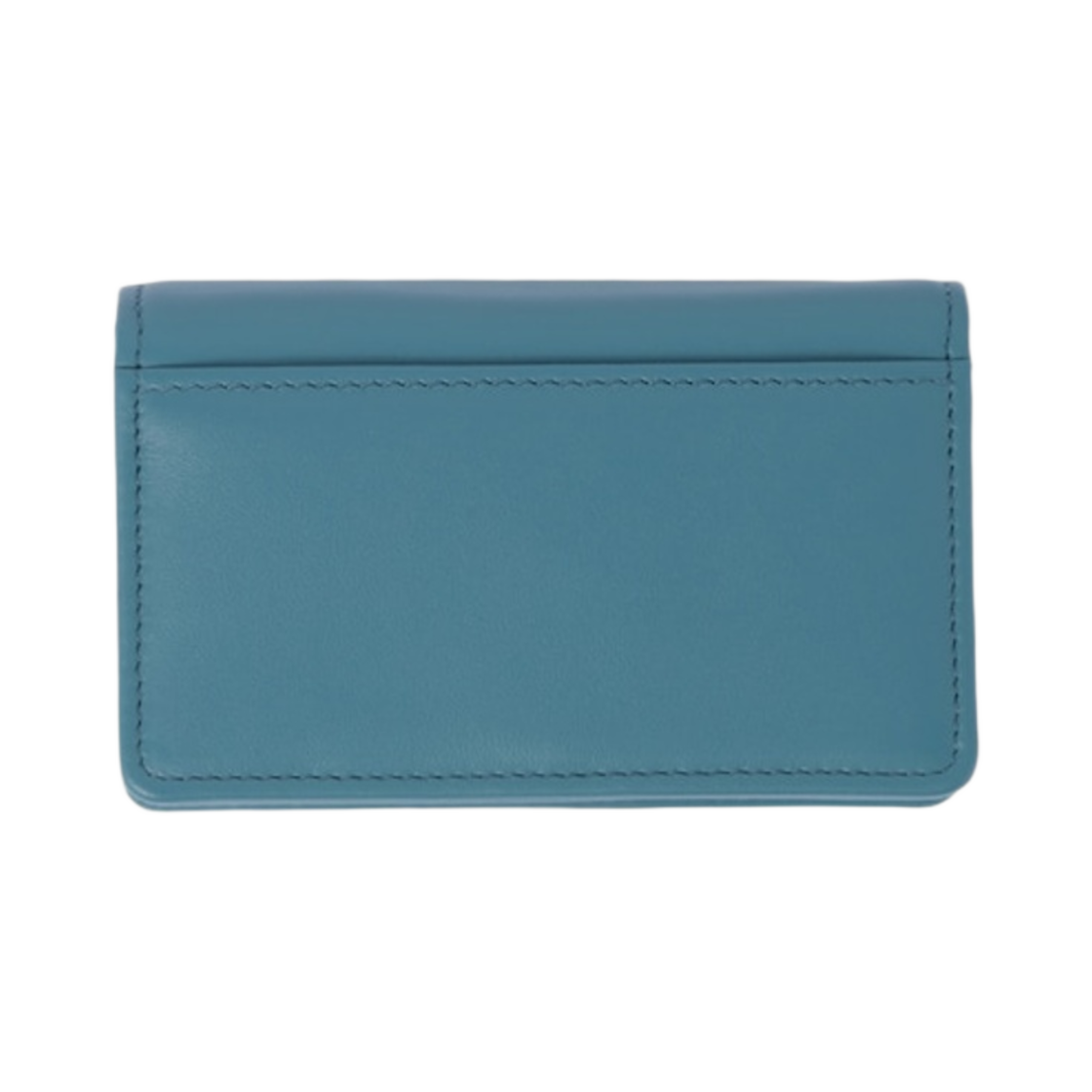 미우 미우 레더 카드 반지갑 마리나 블루(Miu Miu Leather Card Holder Marina Blue) - 3