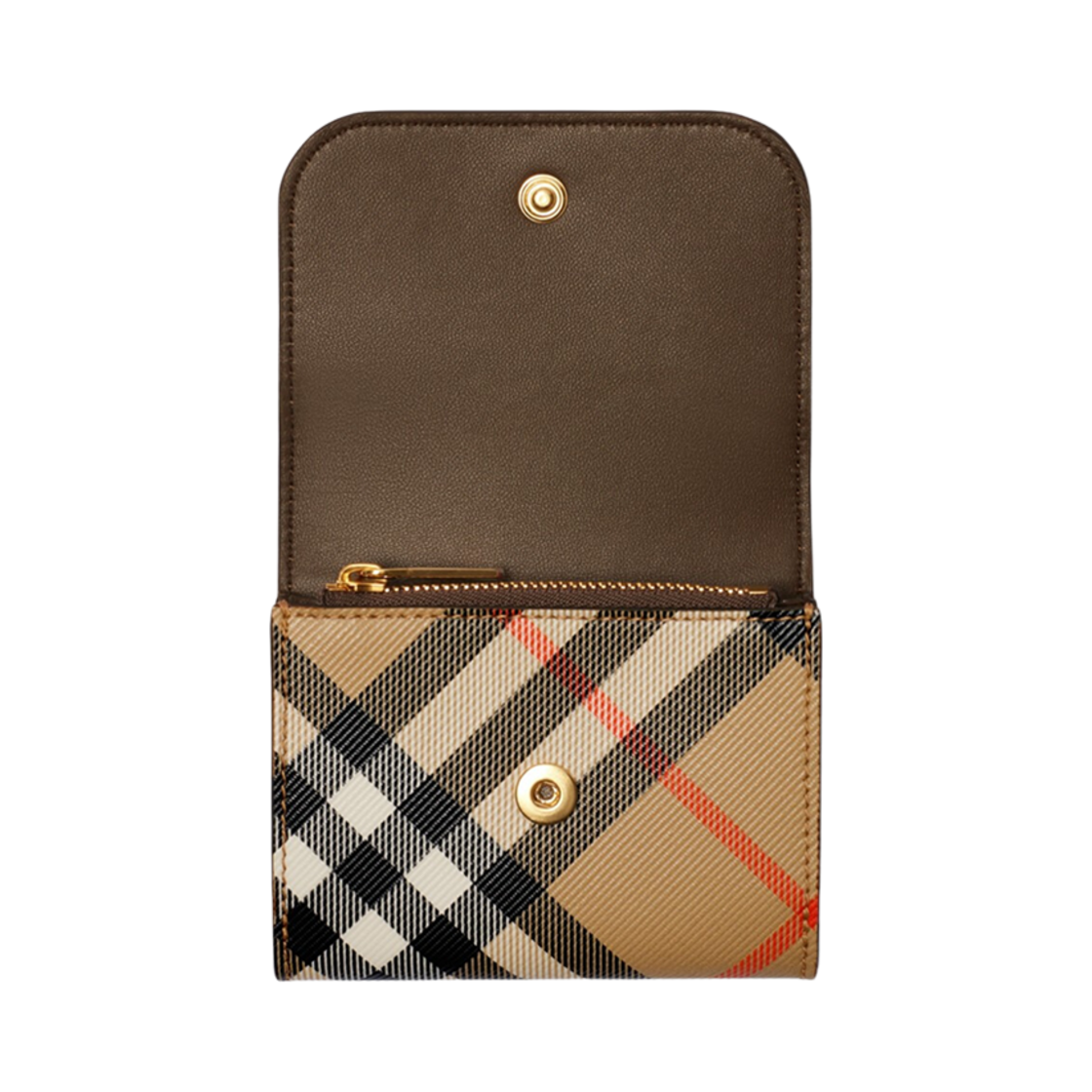 버버리 체크 코인 카드 케이스 샌드(Burberry Check Coin Card Case Sand) - 3