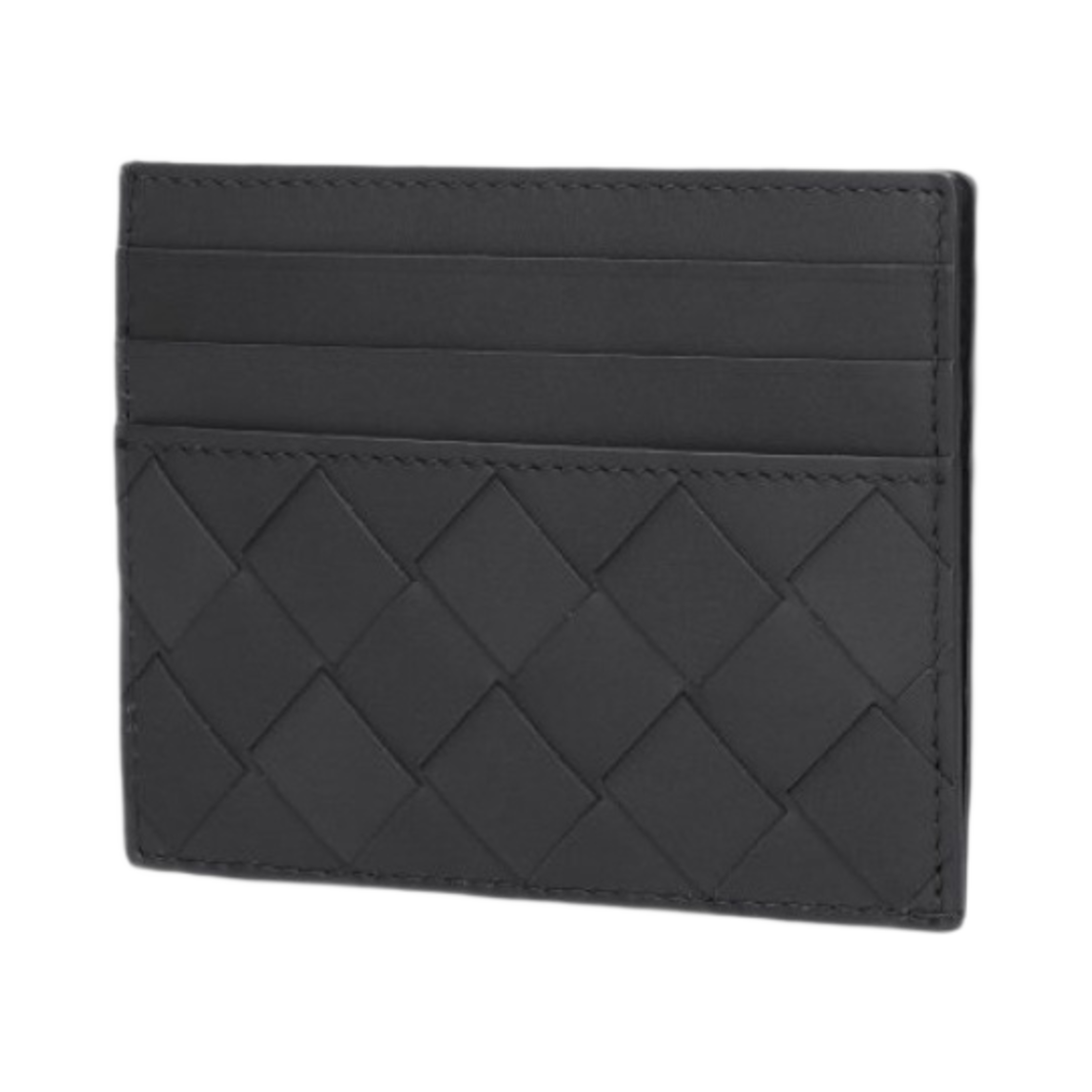 보테가 베네타 인트레치아토 크레딧 카드 케이스 라이트 그래파이트(Bottega Veneta Intrecciato Credit Card Case Light Graphite) - 3