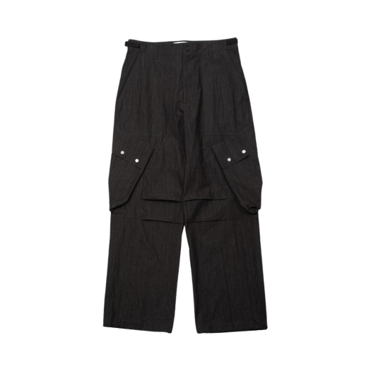 SE24SPT01DG Surface Edition Big Cargo Pants Dark Gray
