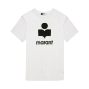Isabel Marant Karman Linen T-Shirt White