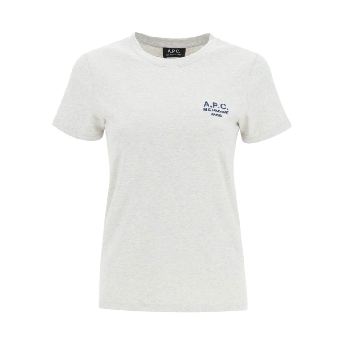 (W) 아페쎄 데니스 티셔츠 그레이((W) A.P.C. Denise T-Shirt Grey)