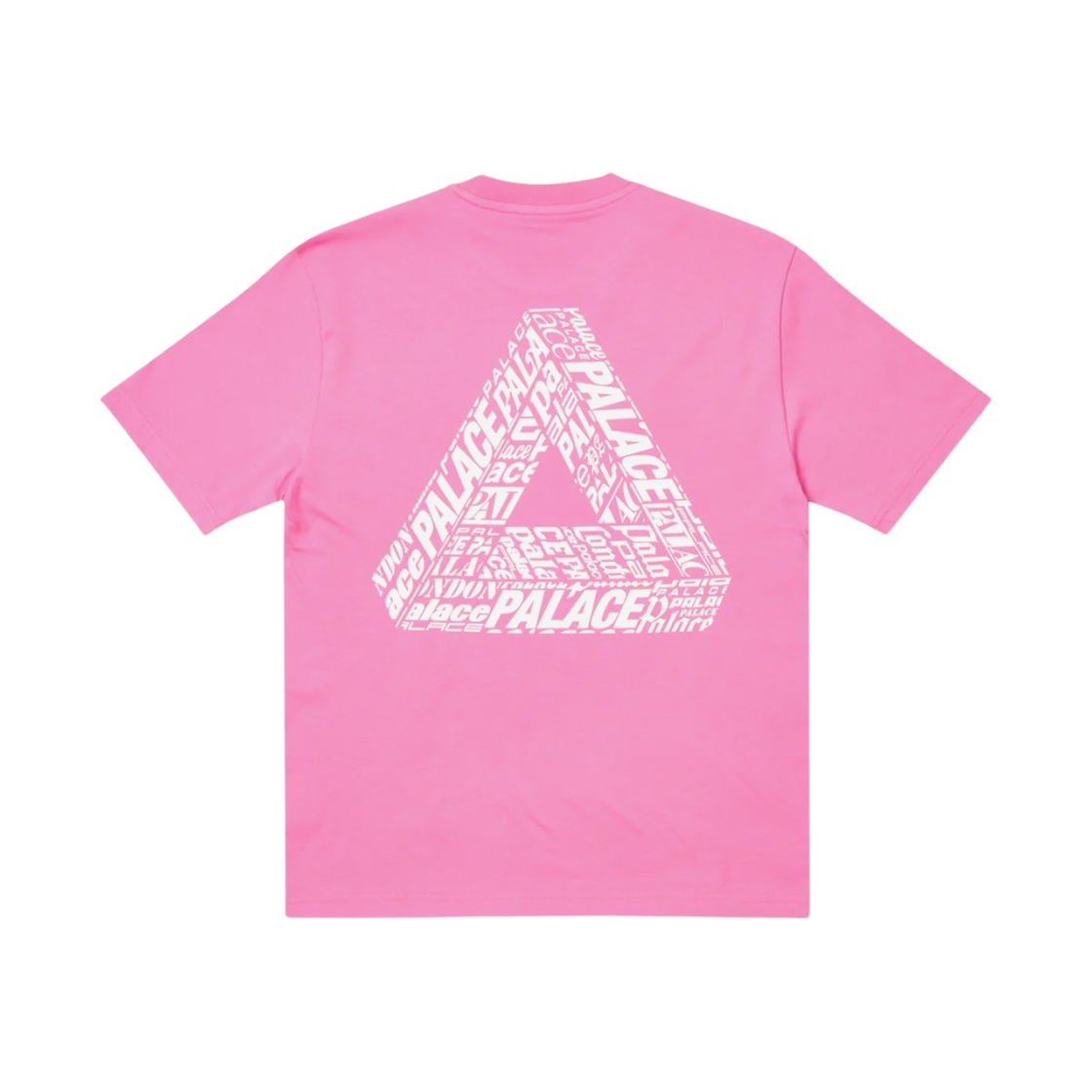 팔라스 트라이텍스트 티셔츠 핑크 - 22FW(Palace Tri-Text T-Shirt Pink - 22FW) - 1