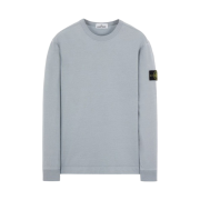 Stone Island 64450 Long Sleeve Crewneck Sweatshirt Light Grey - 21FW