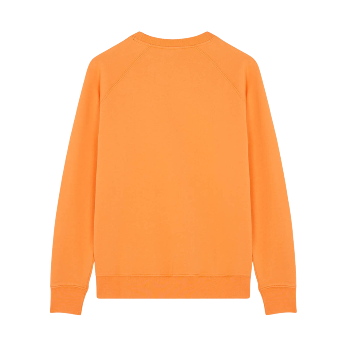 메종 키츠네 칠랙스 폭스 패치 클래식 스웨트셔츠 네온 오렌지(Maison Kitsune Chillax Fox Patch Classic Sweatshirt Neon Orange) - 2
