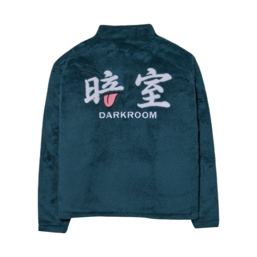 Darkr8m Studio x Dooly Dooly Sherpa Top Dark Green