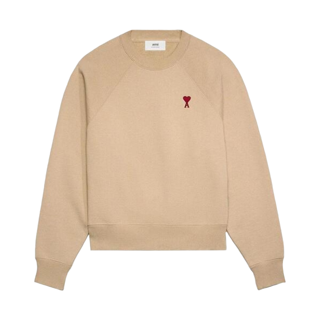 아미 스몰 하트 로고 스웨트셔츠 샴페인(AMI de Coeur Sweatshirt Champagne)