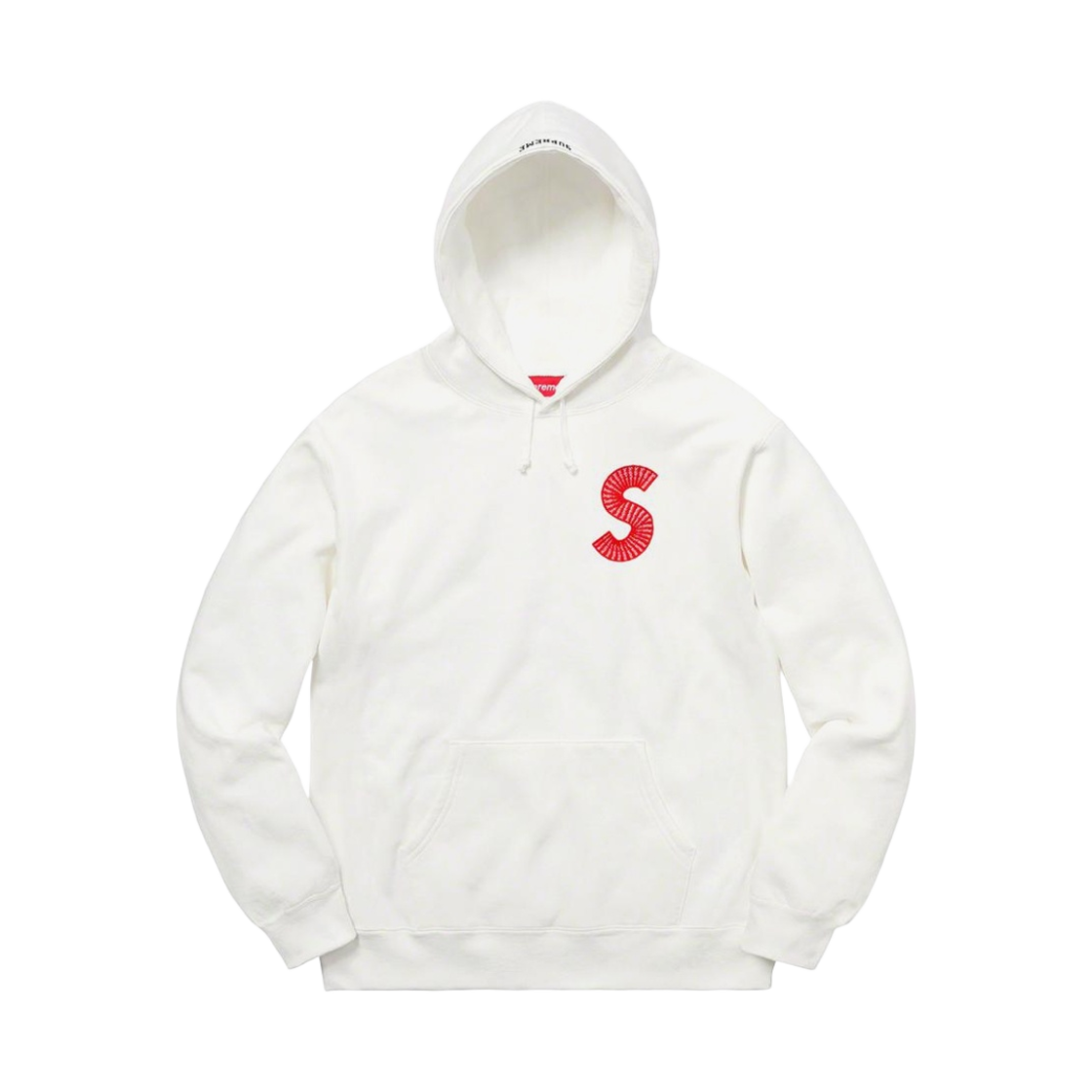 슈프림 S 로고 후드 스웨트셔츠 화이트 - 20FW(Supreme S Logo Hooded Sweatshirt White - 20FW) - 1