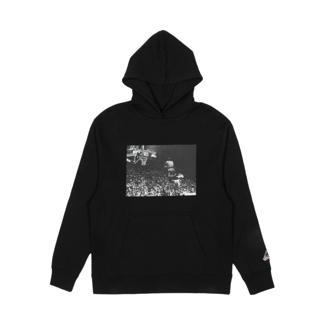 조던 x 유니온 프라잉 하이 후드 스웨트셔츠 블랙