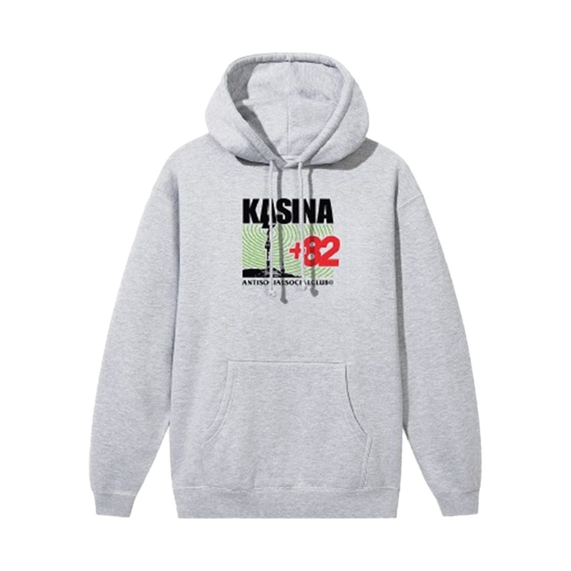 안티소셜소셜클럽 X 카시나 라디오 시그널 후드 헤더그레이(ASSC x KASINA Radio Signal Hoodie Heather Grey)