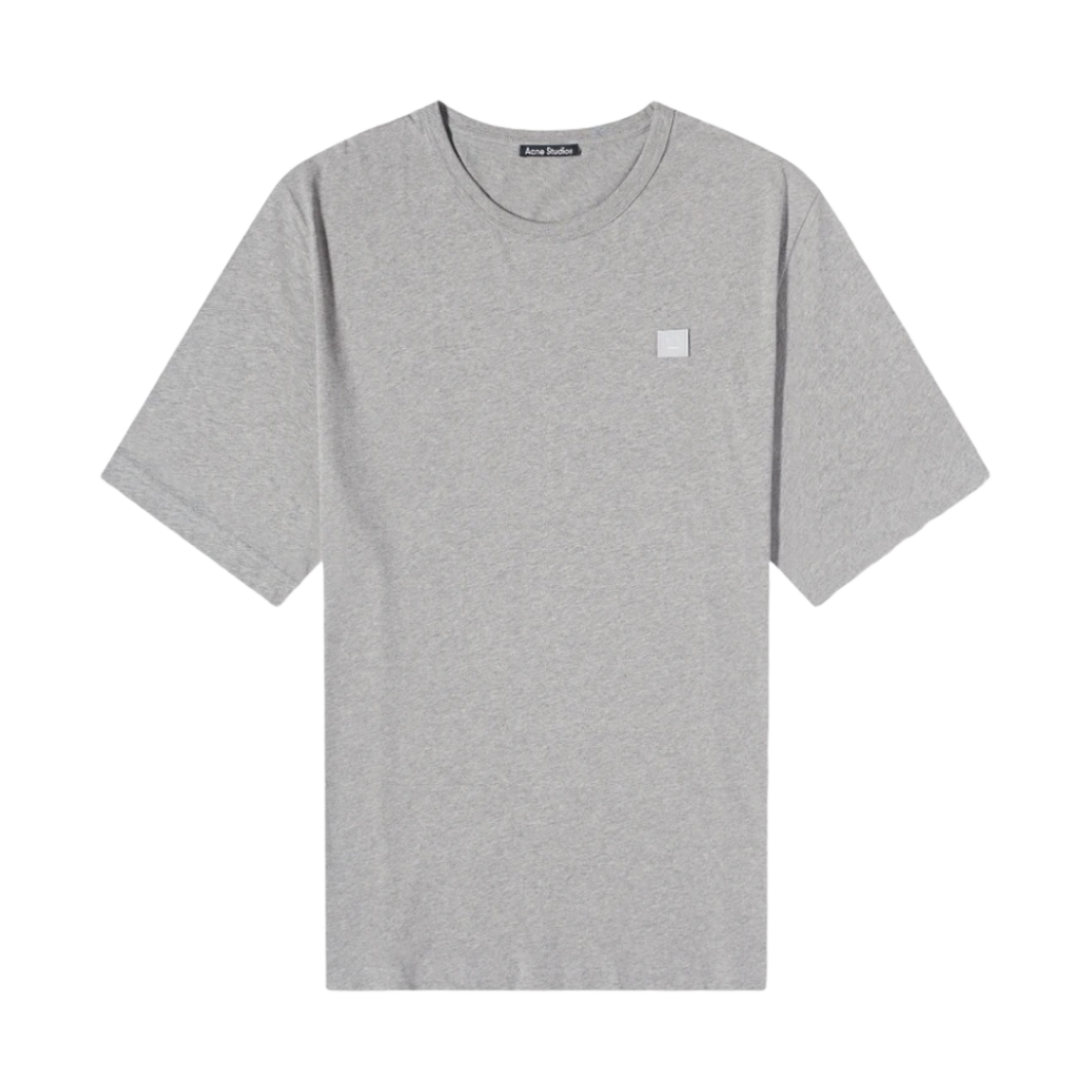CL0206-X92 Acne Studios Crewneck T-Shirt Light Grey Melange