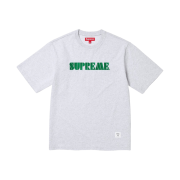 Supreme Stencil Embroidered S/S Top Ash Grey - 24SS