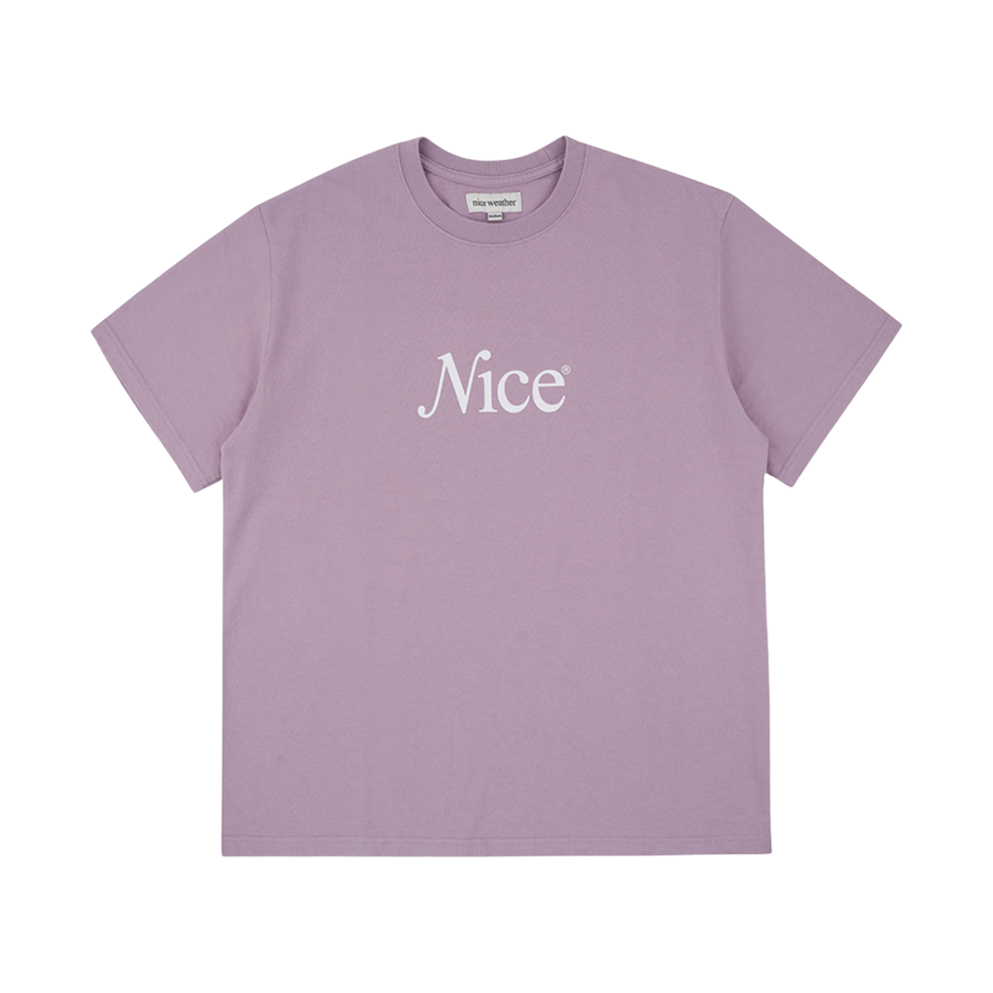 S34732 Nice Weather Apparel Signature T-Shirt Purple