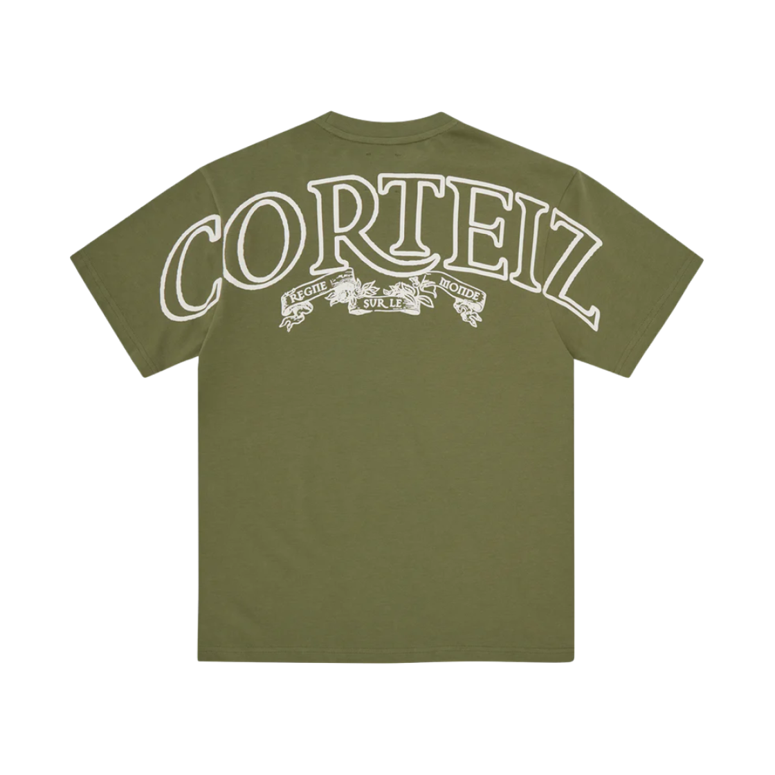 코르테이즈 로얄 헤비웨이트 티셔츠 올리브(Corteiz Royale Heavyweight T-Shirt Olive)