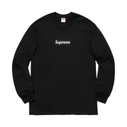 Supreme Box Logo L/S T-Shirt Black - 20FW