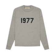 Essentials 1977 Long Sleeve T-Shirt Dark Oatmeal - 22SS