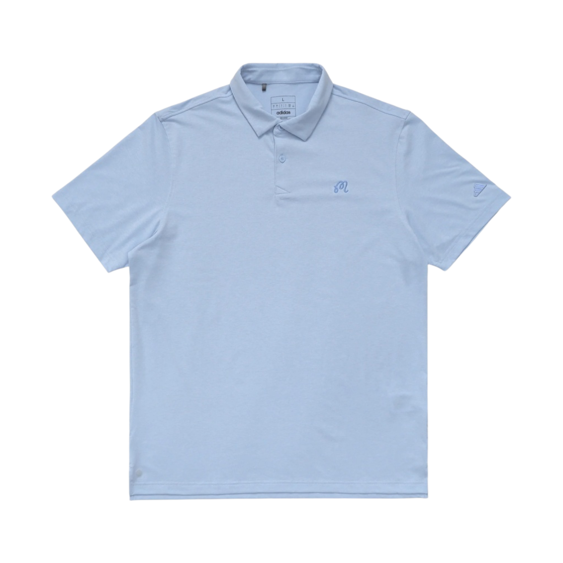 말본 골프 x 아디다스 고 투 폴로 블루 던(Malbon Golf x Adidas Go-To Polo Blue Dawn) - 1