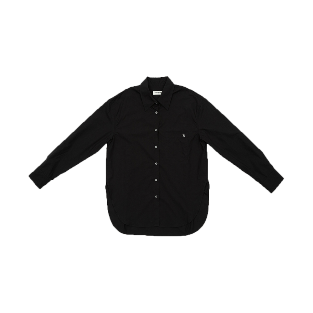 이너프원 루즈핏 셔츠 블랙(EnoughOne Loose Fit Shirt Black)