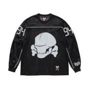 Supreme x Bounty Hunter Mesh Moto Jersey Black - 23FW
