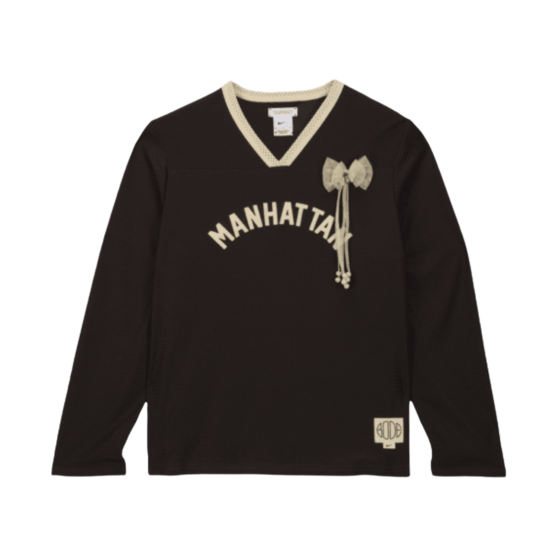 나이키 x 보디 메쉬 저지 쉐도우 브라운 에크루 - US/EU(Nike x Bode Mesh Jersey Shadow Brown Ecru - US/EU)