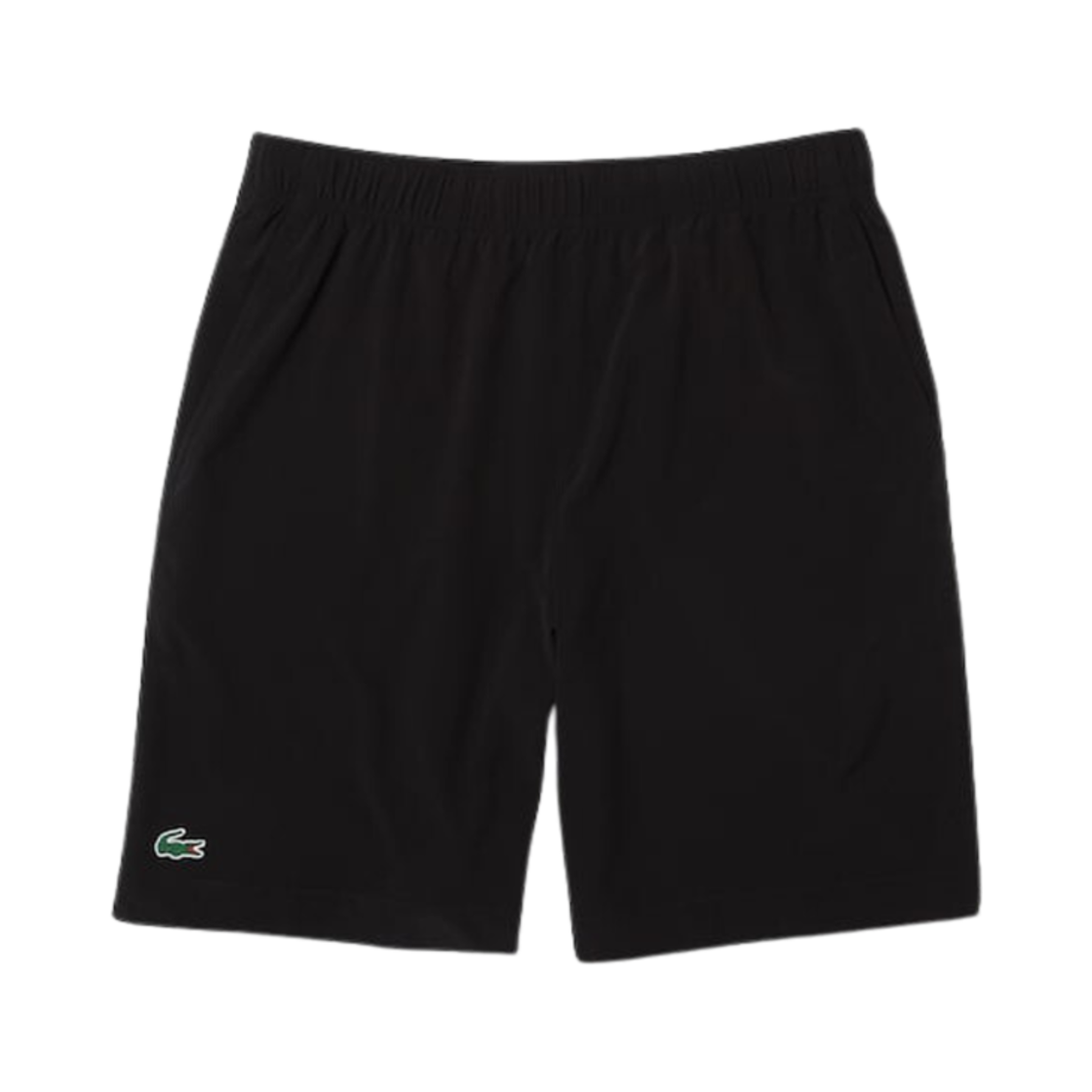 라코스테 베이직 트레이닝 쇼츠 블랙 화이트(Lacoste Basic Training Shorts Black White) - 1