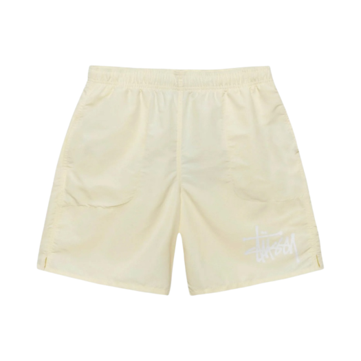 Stussy Big Basic Water Shorts Cream