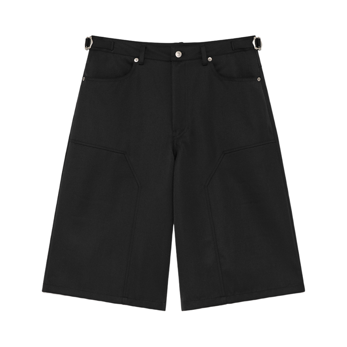 알렌느 카펜터 울 버뮤다 쇼츠 블랙(Haleine Carpenter Wool Bermuada Shorts Black (WB116))