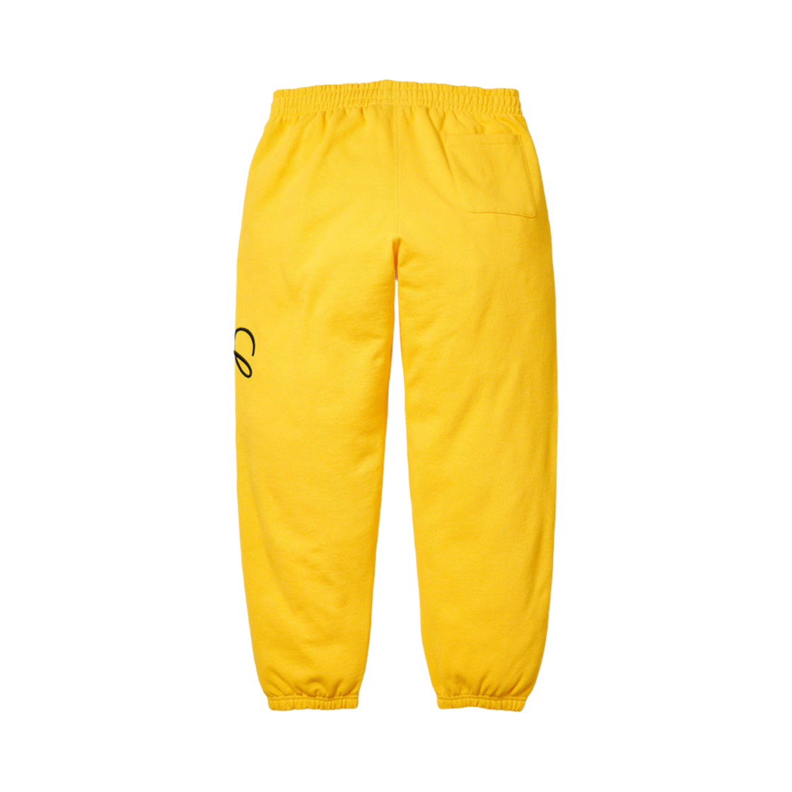 슈프림 레이즈드 스크립트 스웨트팬츠 옐로우 - 23FW(Supreme Raised Script Sweatpants Yellow - 23FW) - 2