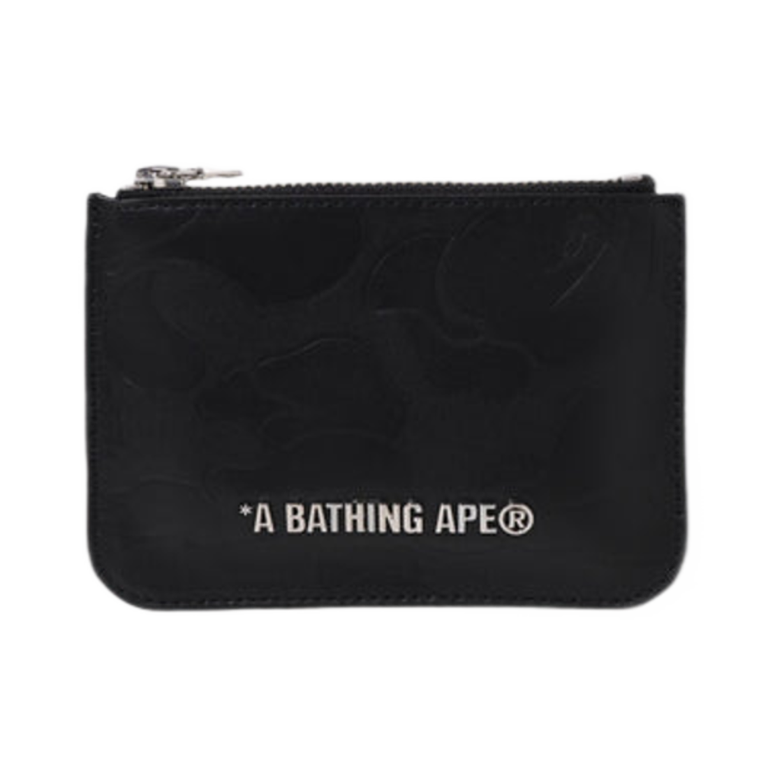 1J70-190-002 BAPE Tonal Solid Camo Pouch Black