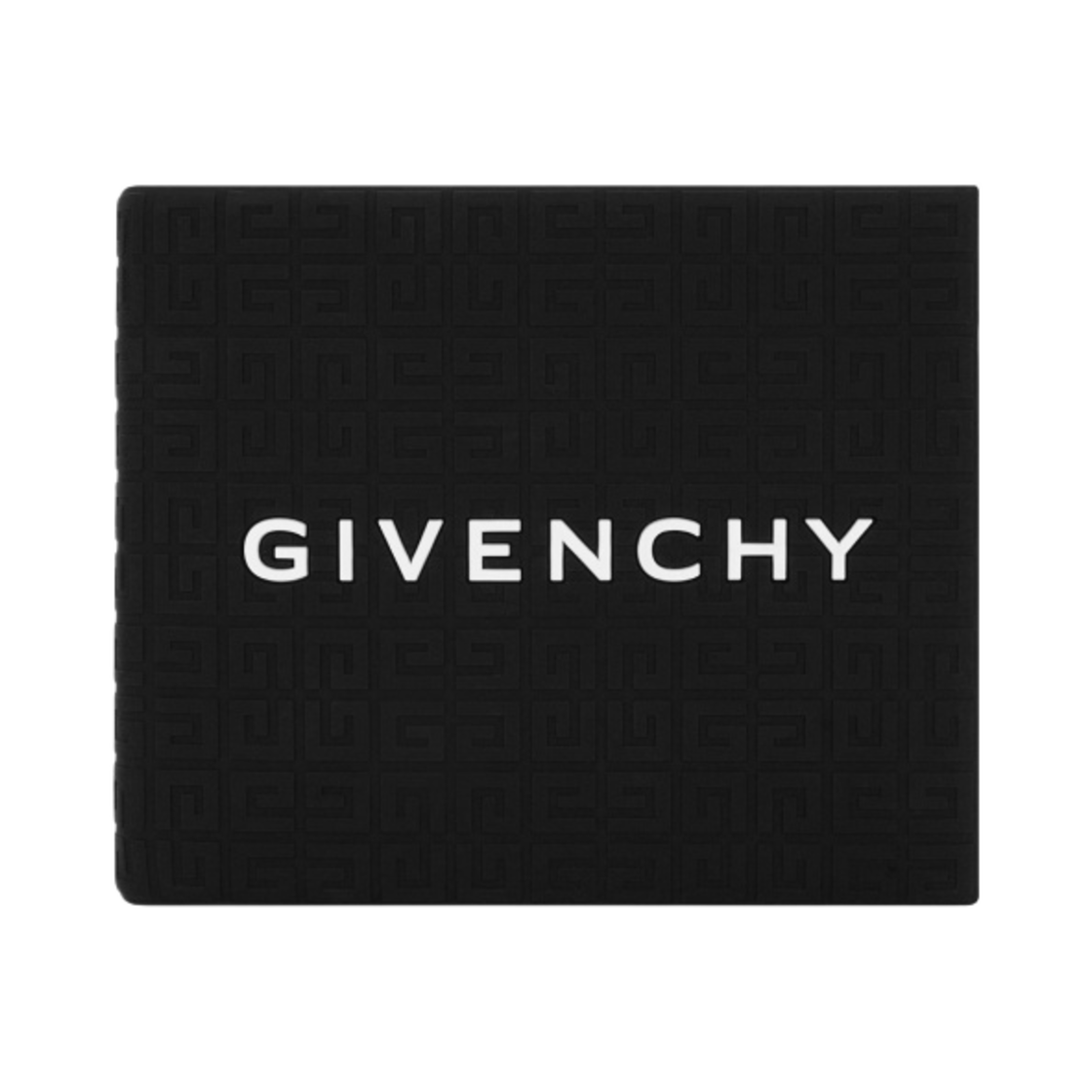지방시 4G 러버 반지갑 블랙(Givenchy Bifold Wallet in 4G Rubber Black)