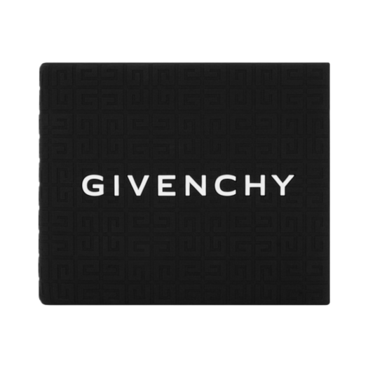 BK608NK1QP-001 Givenchy Bifold Wallet in 4G Rubber Black