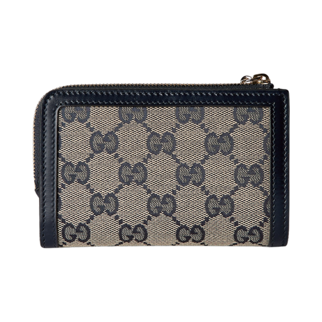 구찌 루체 미니 지갑 베이지 블루 캔버스(Gucci Luce Mini Wallet Beige Blue Canvas) - 5
