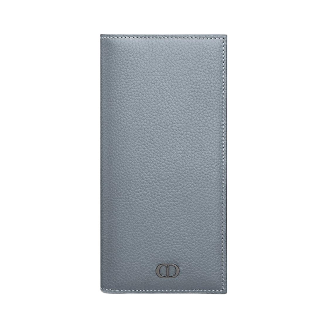 디올 버티컬 롱 지갑 디올 그레이 그레인드 카프스킨 CD 아이콘 시그니쳐(Dior Vertical Long Wallet Dior Gray Grained Calfskin CD Icon Signature) - 1