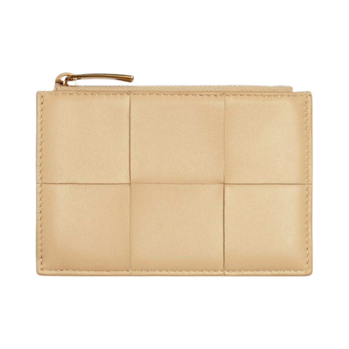 보테가 베네타 카세트 지퍼 카드 케이스 포리지(Bottega Veneta Cassette Zippered Card Case Porridge) - 1