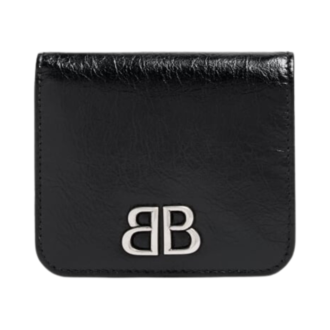 발렌시아가 모나코 플랩 코인 앤 카드 홀더 블랙 | Balenciaga | KREAM