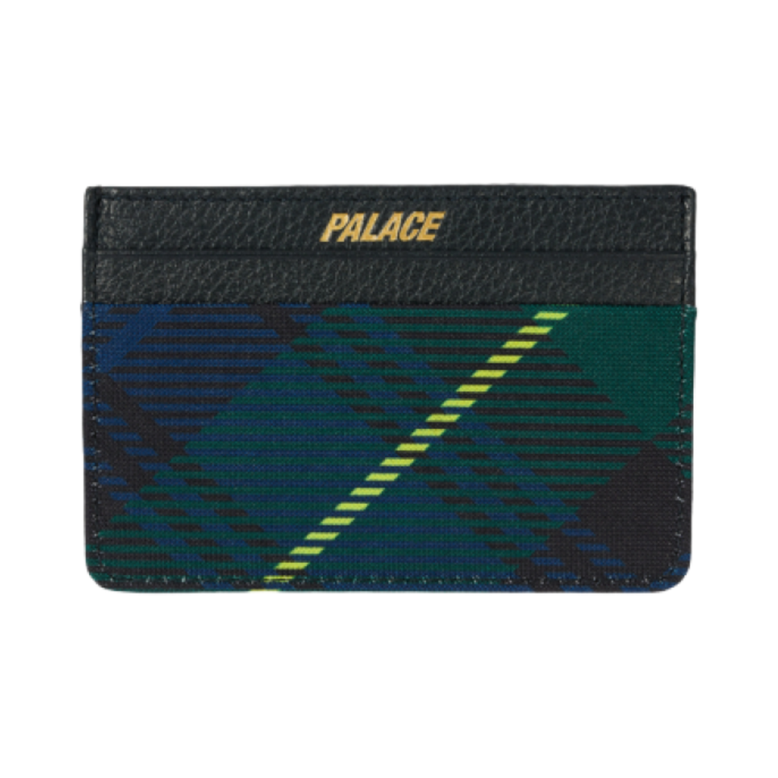 팔라스 P-럭스 카드 홀더 블랙 워치 - 24FW(Palace P-Lux Card Holder Black Watch - 24FW)