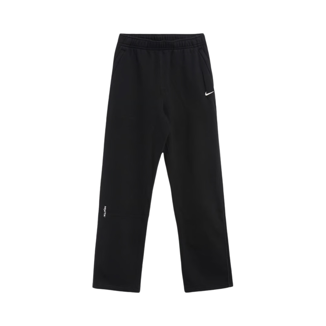 나이키 x 드레이크 녹타 오픈 헴 플리스 팬츠 블랙 (FZ4675-010)(Nike x Drake Nocta Open Hem Fleece Pants Black (FZ4675-010))
