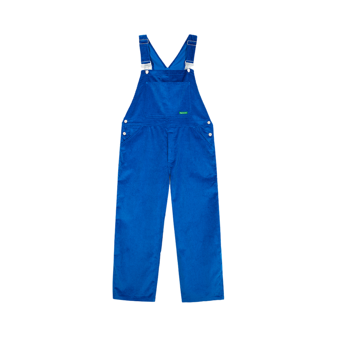 P00000UY Greenbutter Corduroy Overall pants Cobalt