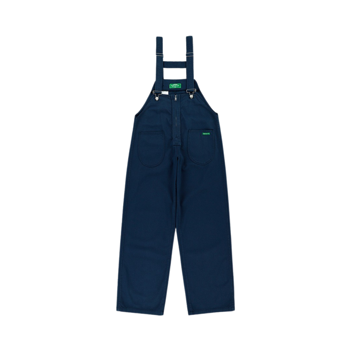그린버터 우먼 지퍼 오버롤 팬츠 네이비(Greenbutter Women Zipper Overall pants Navy)