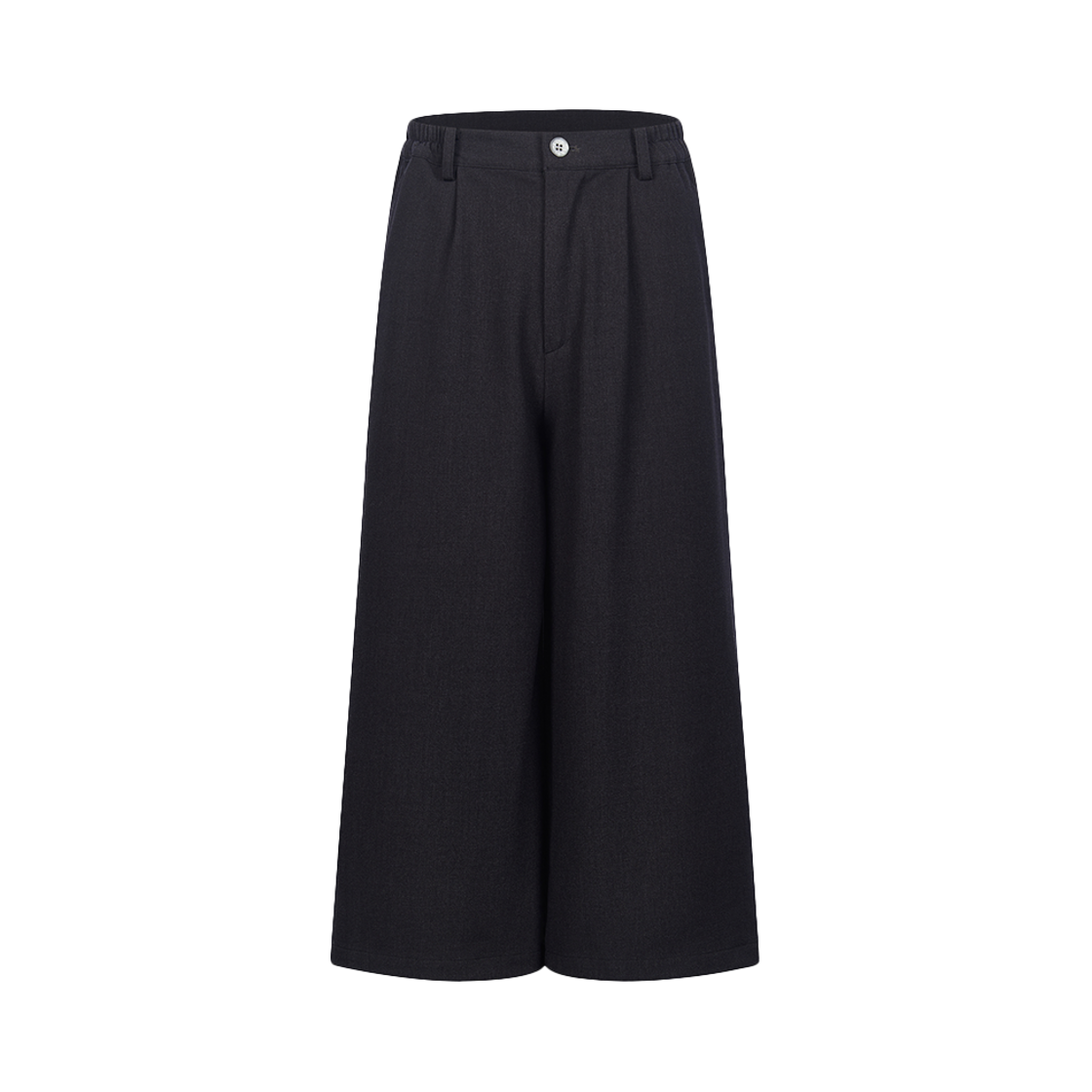 7440371_24AW_015_BK 7440-37-1 Basic Capri Bermuda Trousers