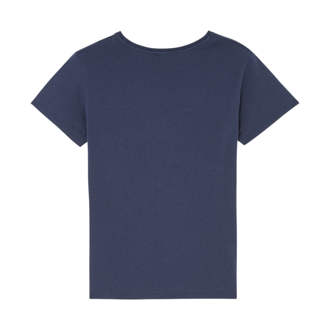 (W) 메종 키츠네 파리지앵 티셔츠 네이비((W) Maison Kitsune Parisien T-Shirt Navy) - 2