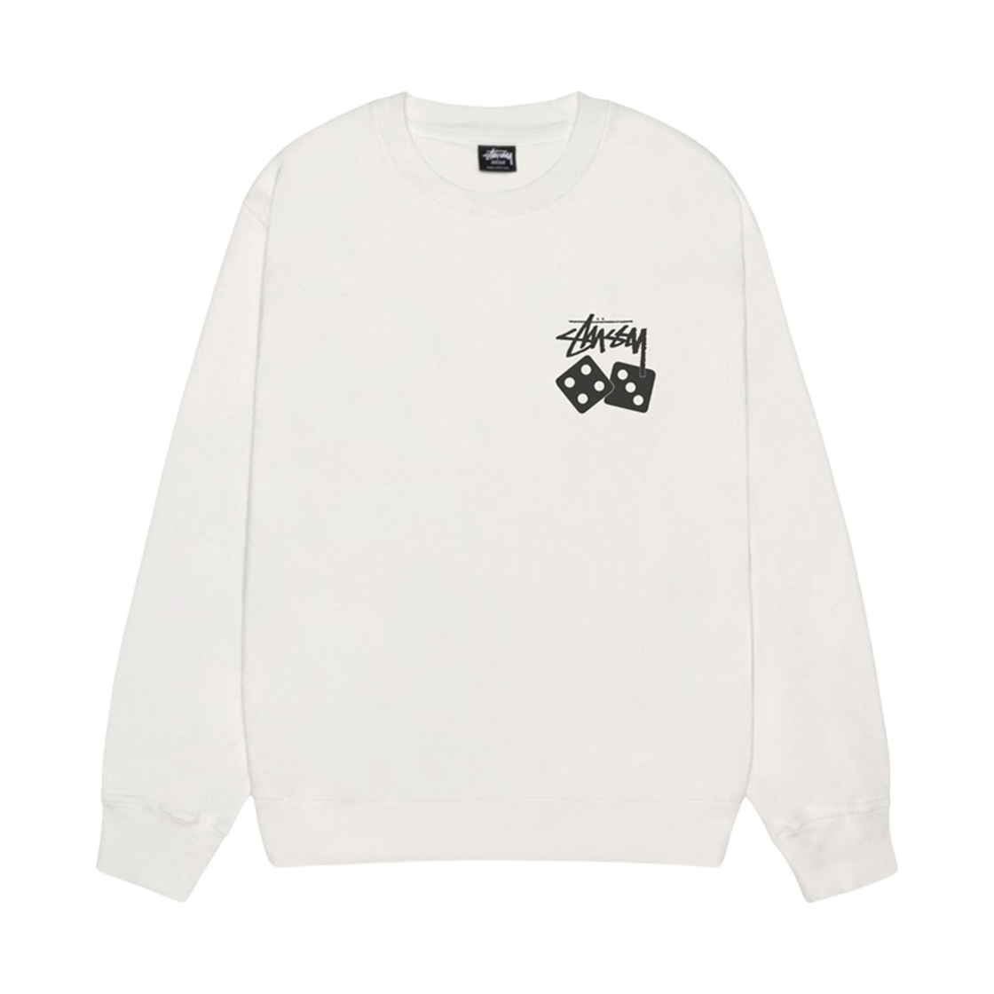 스투시 다이스 피그먼트 다이드 크루 내츄럴(Stussy Dice Pigment Dyed Crew Natural) - 2
