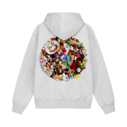 Stussy Plush Hoodie Ash Heather