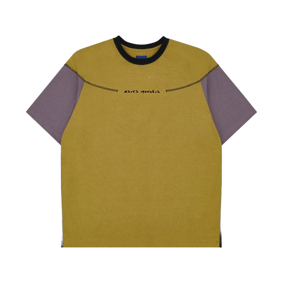 2203A233 Asics x Kiko Kostadinov Novalis Bixance Short Sleeve T-Shirt Medallion Yellow