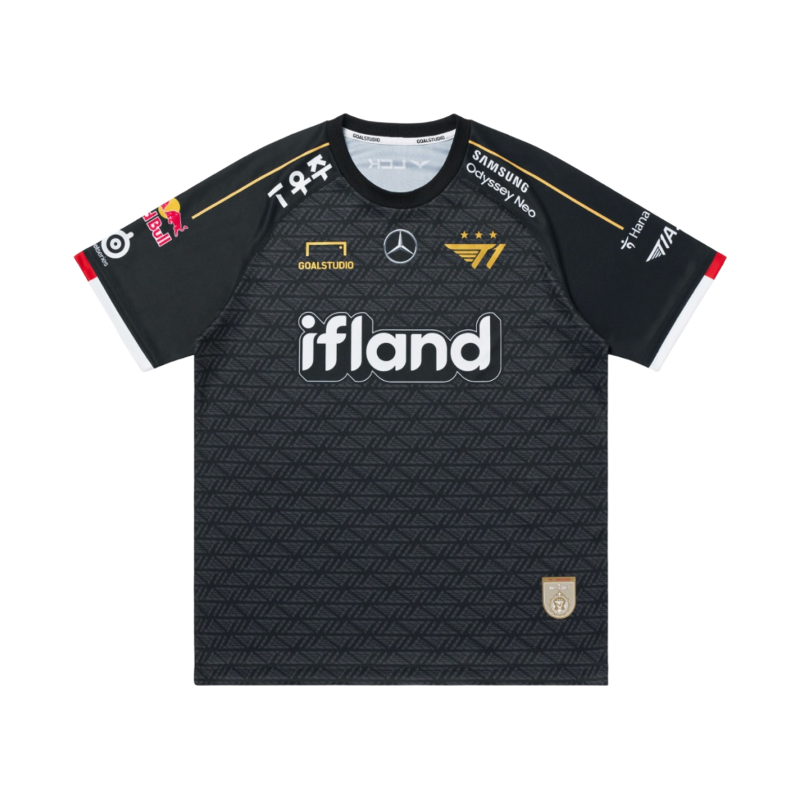 티원 2023 유니폼 월즈 저지 페이커 블랙(T1 2023 Uniform Worlds Jersey Faker Black)