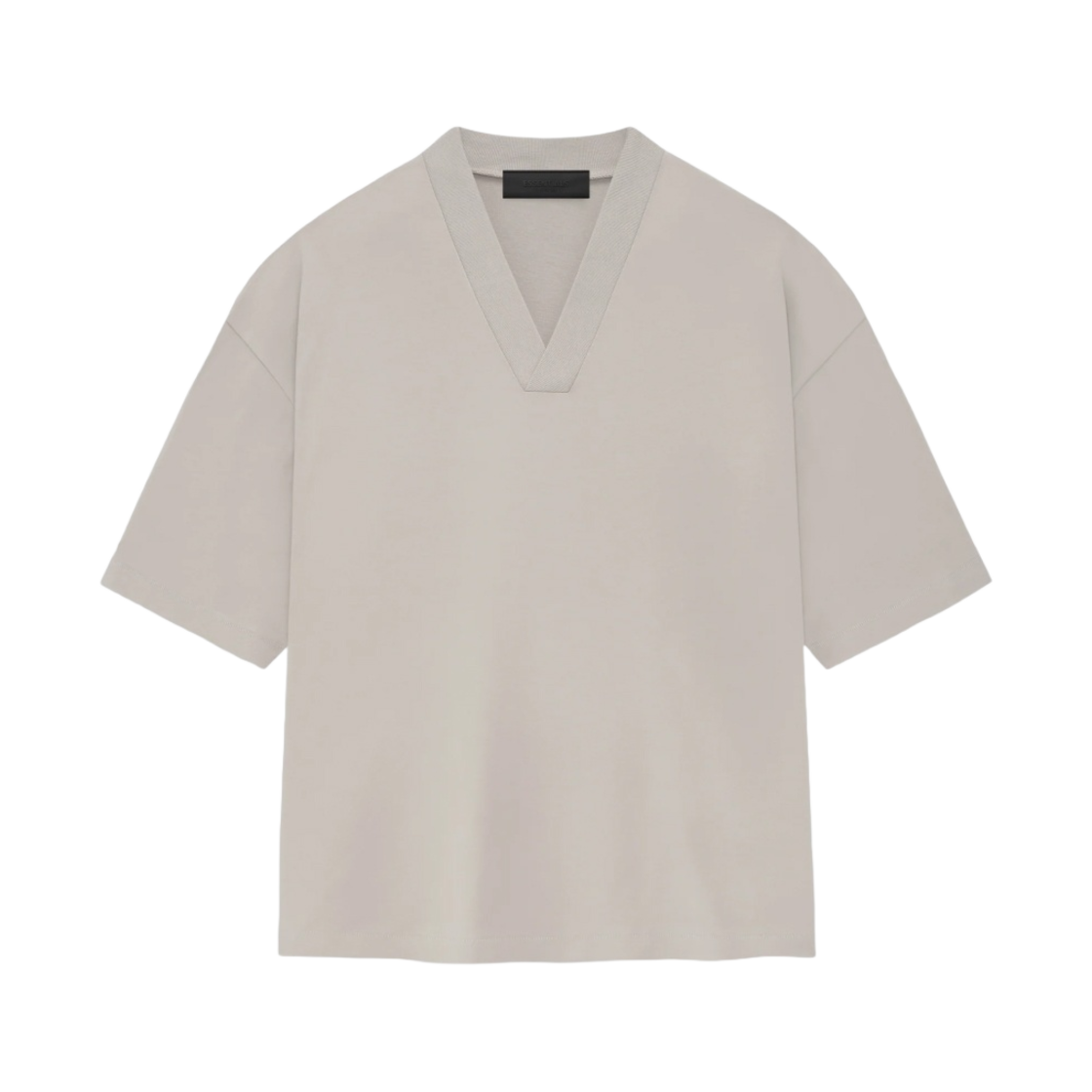 에센셜 브이넥 티셔츠 실버 클라우드 - 23FW(Essentials V-Neck T-Shirt Silver Cloud - 23FW) - 2