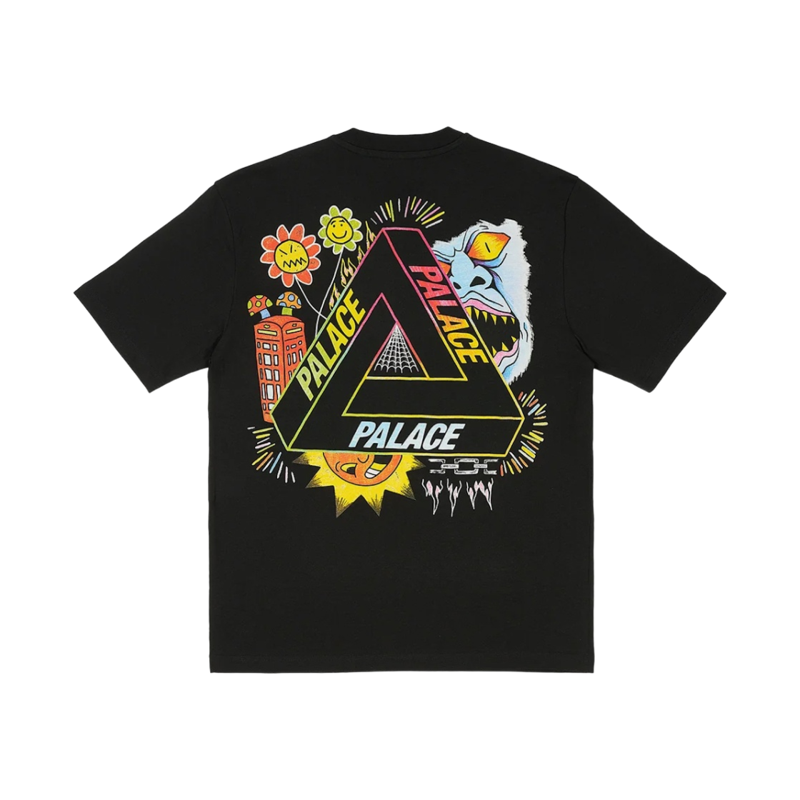 팔라스 x AMG 엠블럼 티셔츠 블랙 - 21SS | Palace | KREAM