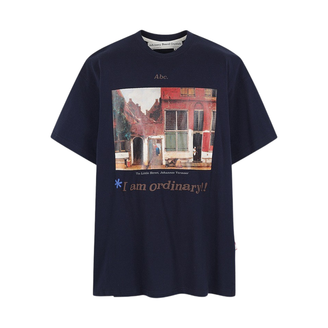어드바이저리 보드 크리스탈 아이 앰 오디너리 숏슬리브 티셔츠 네이비(Advisory Board Crystals I Am Ordinary SS T-Shirt Navy)