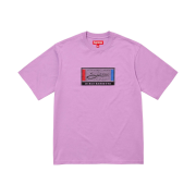 Supreme Intarsia Label S/S Top Purple - 24SS