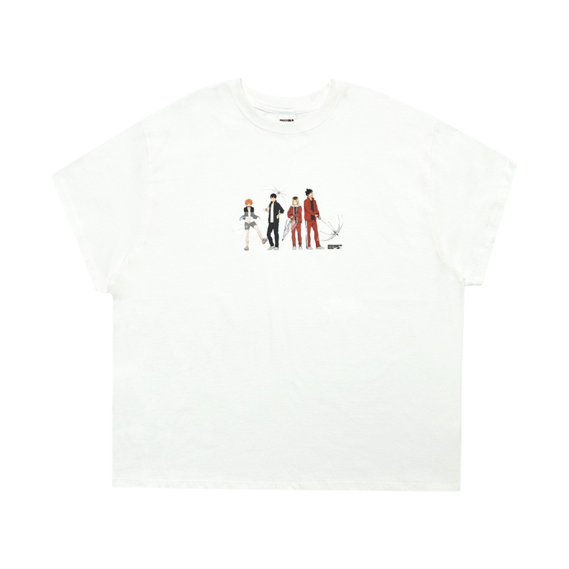 이어스트 x 하이큐!! 스탠딩 티셔츠 화이트 쇼요 | EERST | KREAM